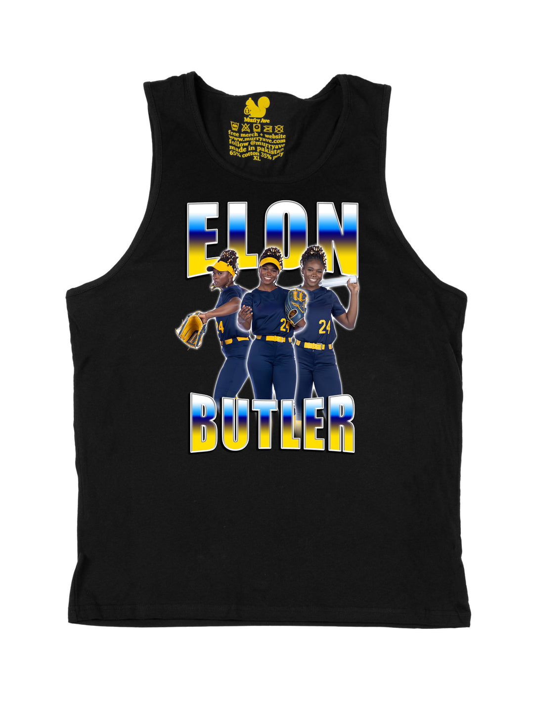 Elon Butler Collage Tank Top