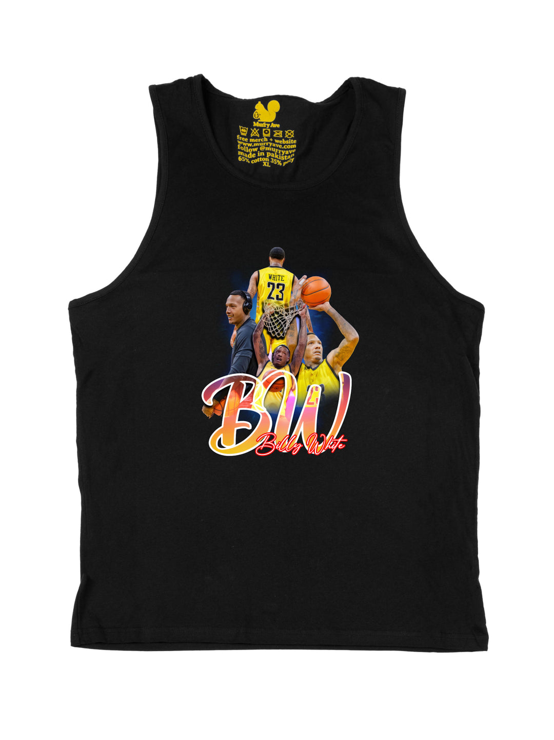 Billy White Tank Top