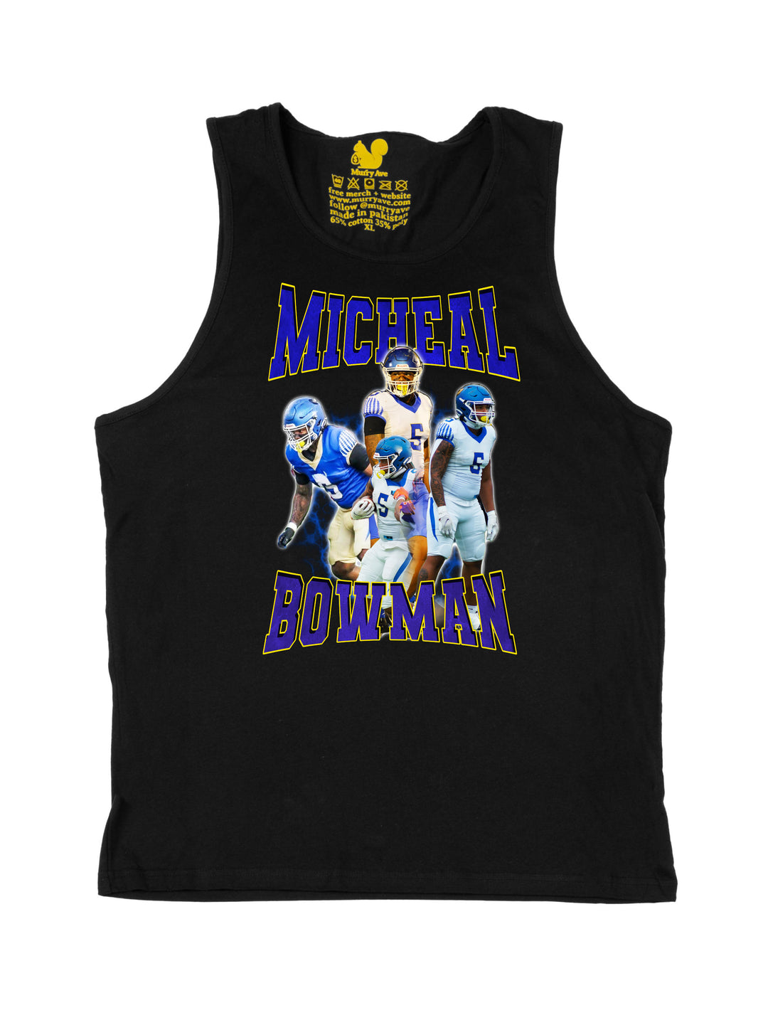Micheal Bowman Collage Tank Top