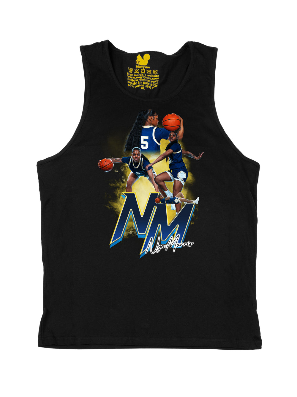 Nya Morris Initials Tank Top
