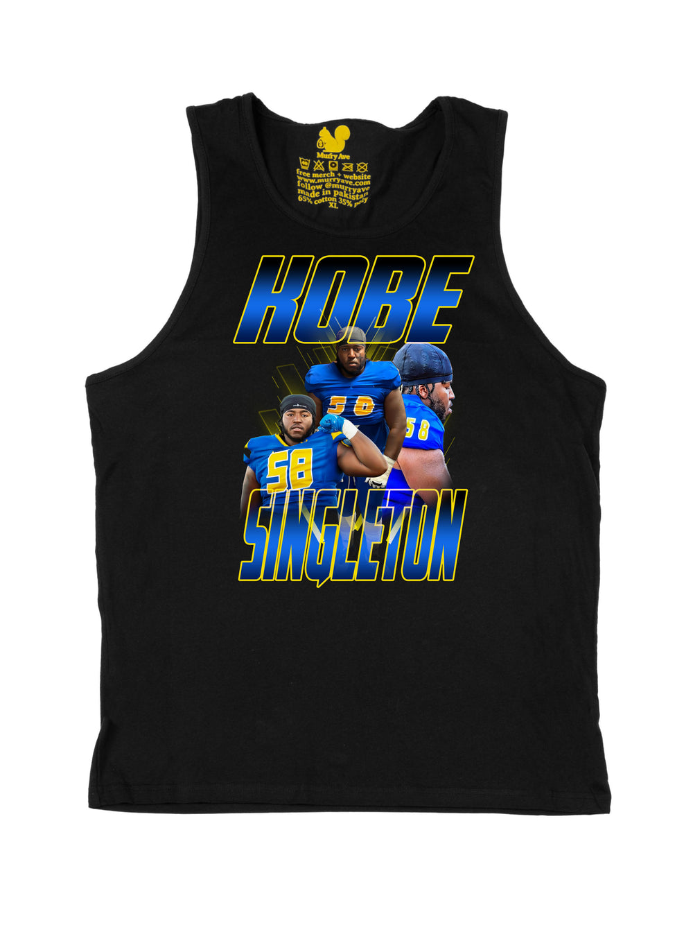 Kobe Singleton Collage Tank Top