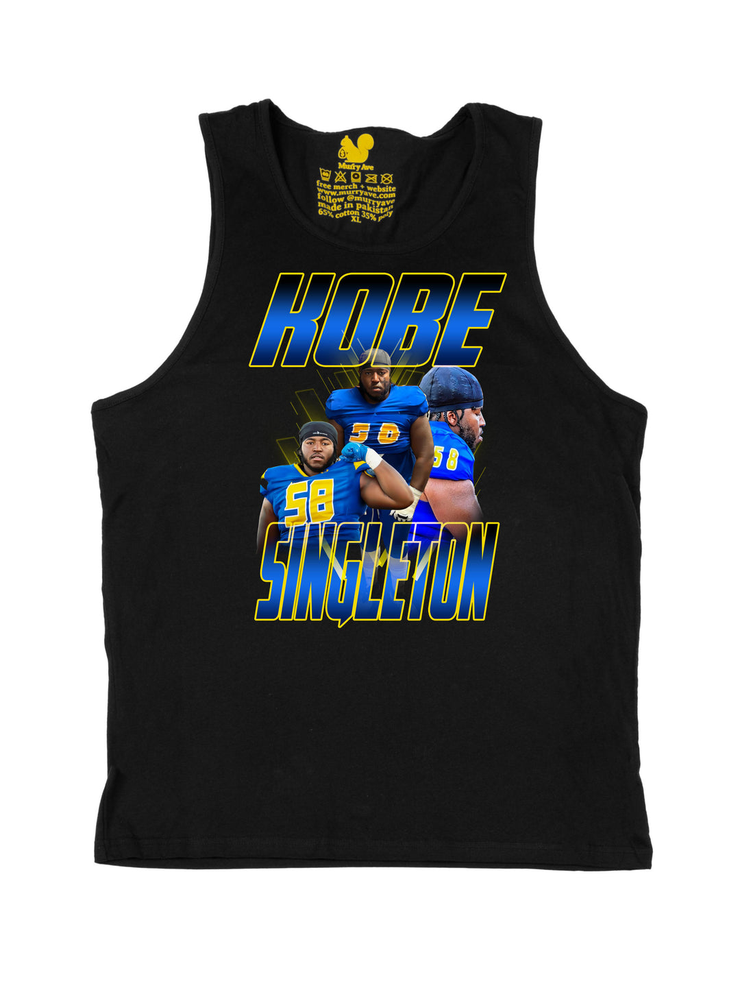 Kobe Singleton Collage Tank Top
