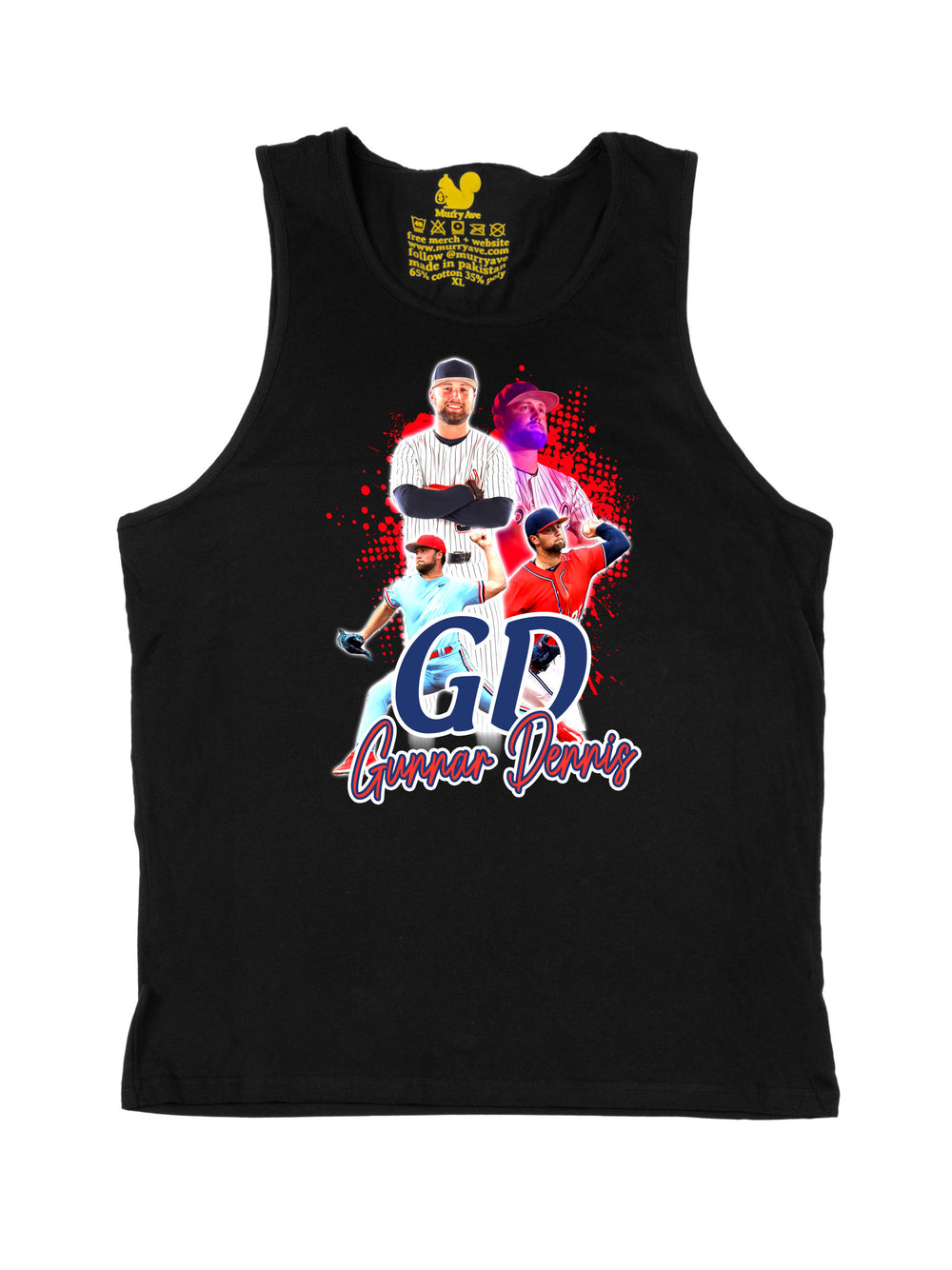 Gunnar Dennis Initials Tank Top