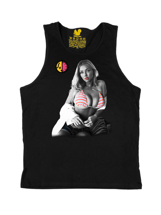 Puppy Melons Model Tank Top