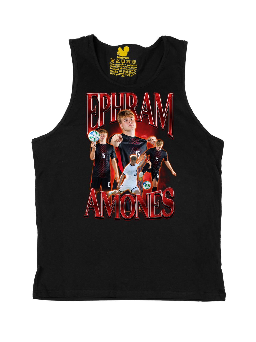 Ephram Amones Collage Tank Top