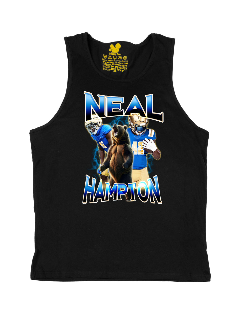 Neal Hampton Collage Tank Top