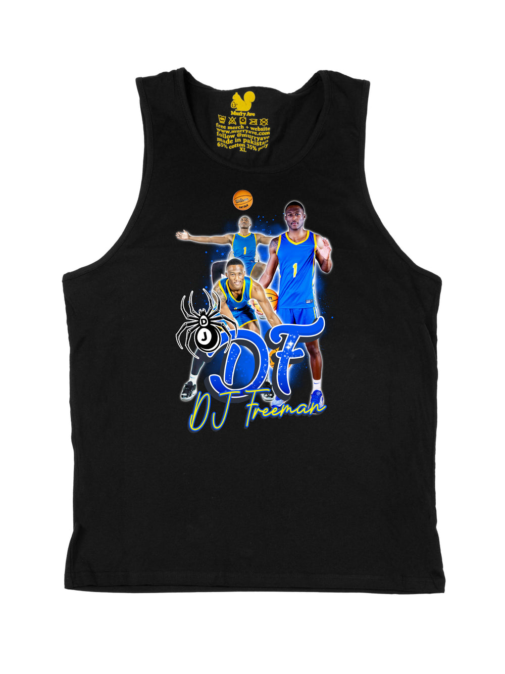DJ Freeman Initials Tank Top