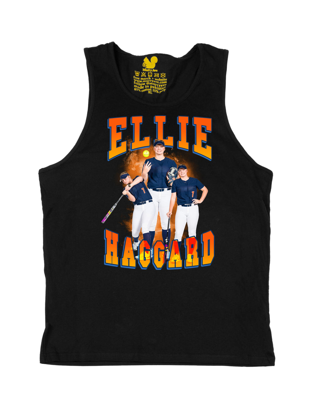 Ellie Haggard Collage Tank Top