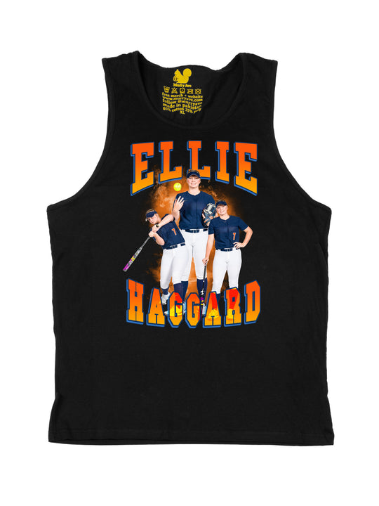 Ellie Haggard Collage Tank Top