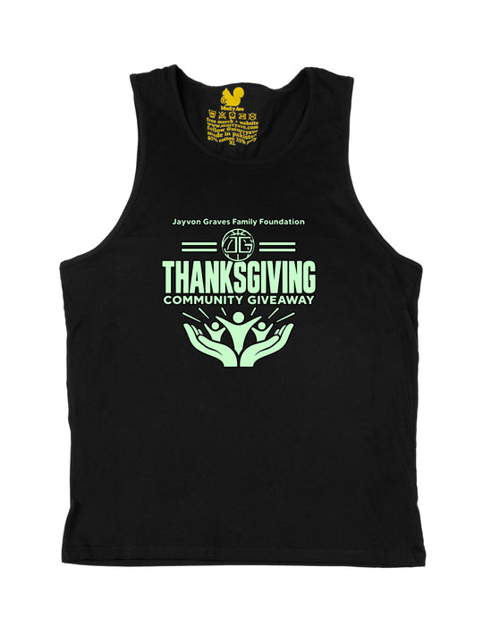 Jayvon Graves Family Foundation Thanks Giving Community Giveaway Tank Top