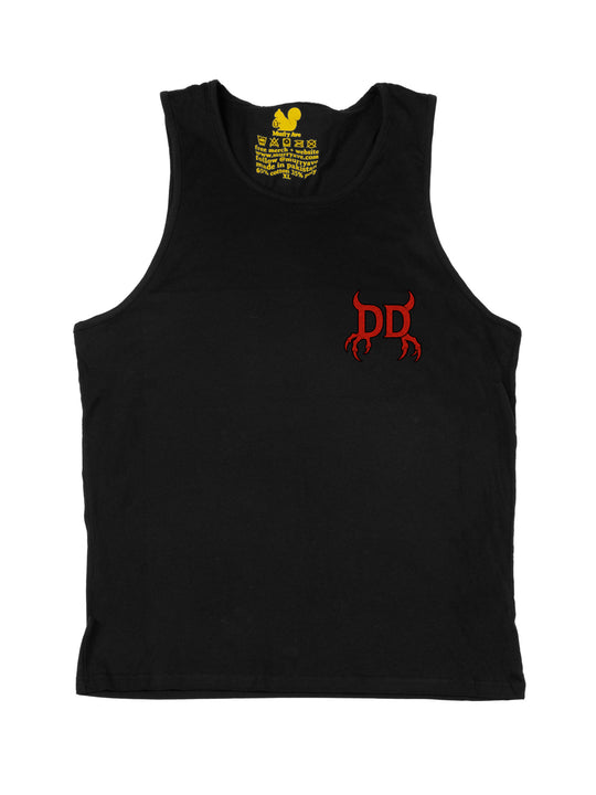 Dead Eyed Demon Red Pocket Tank Top
