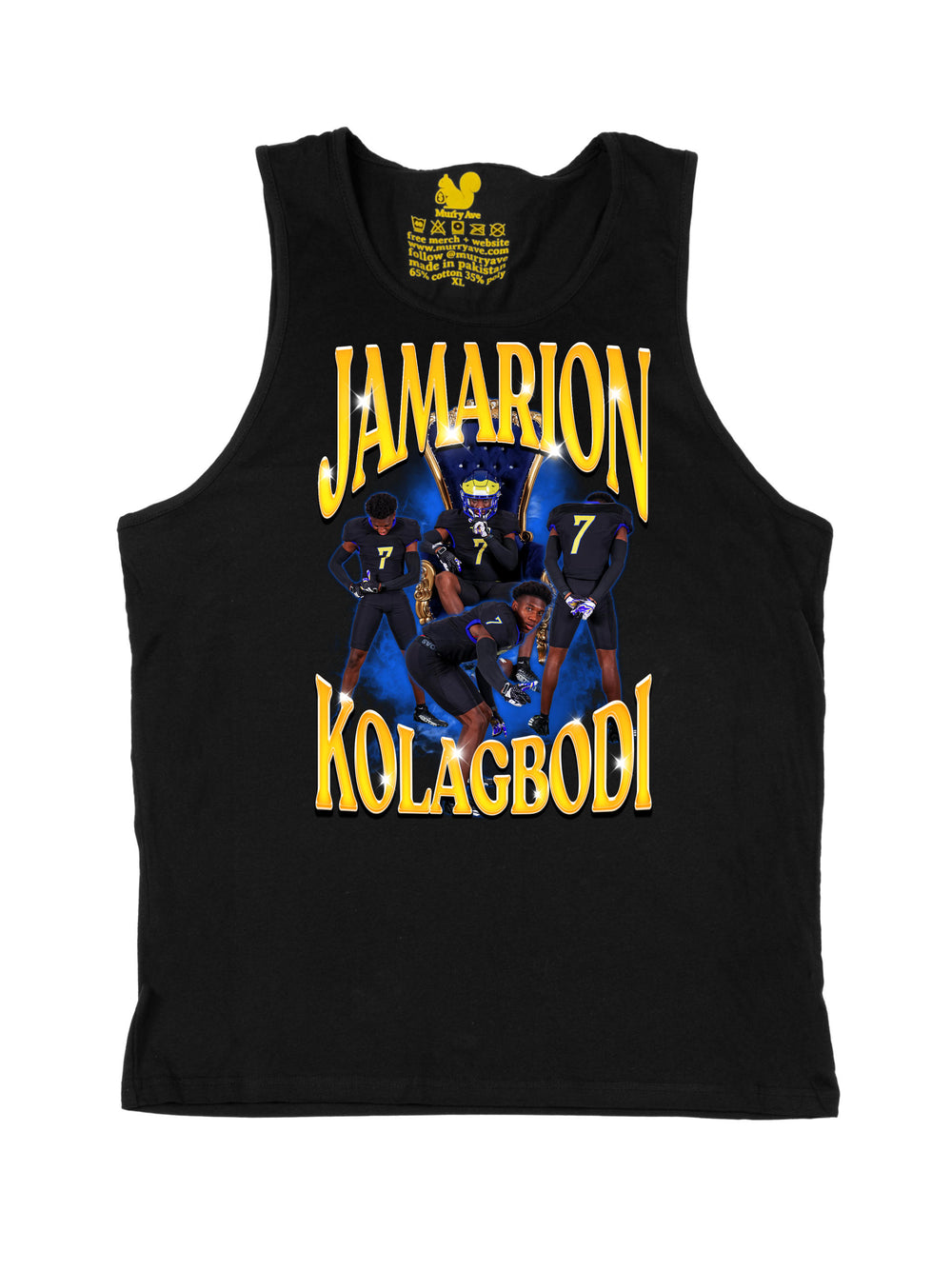 Jamarion Kolagbodi Collage Tank Top
