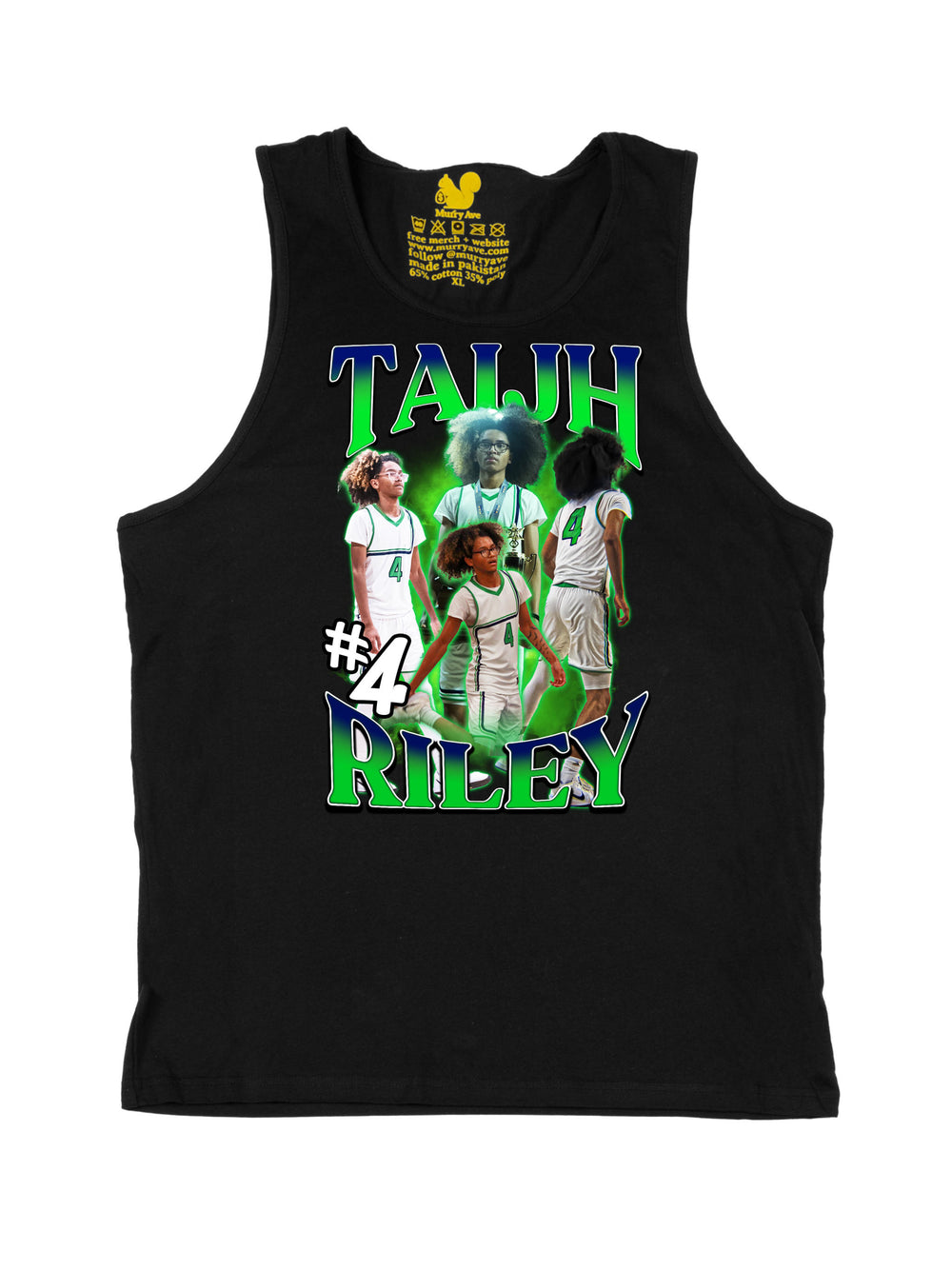 Taijh Riley Collage Tank Top