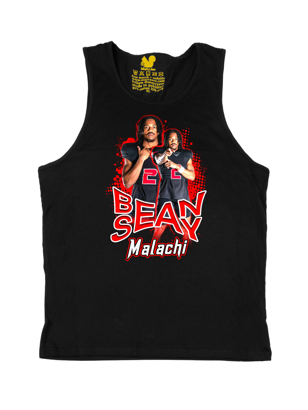 Malachi Bean Seay Collage Tank Top