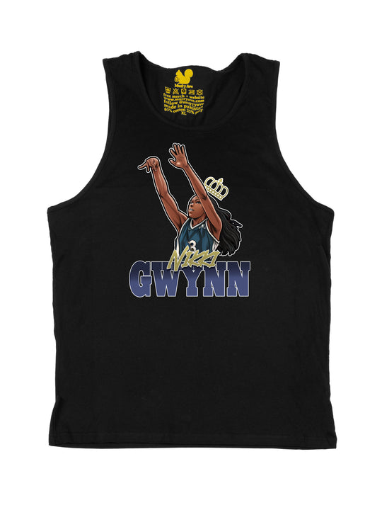 Nikki Gwynn Cartoon Tank Top