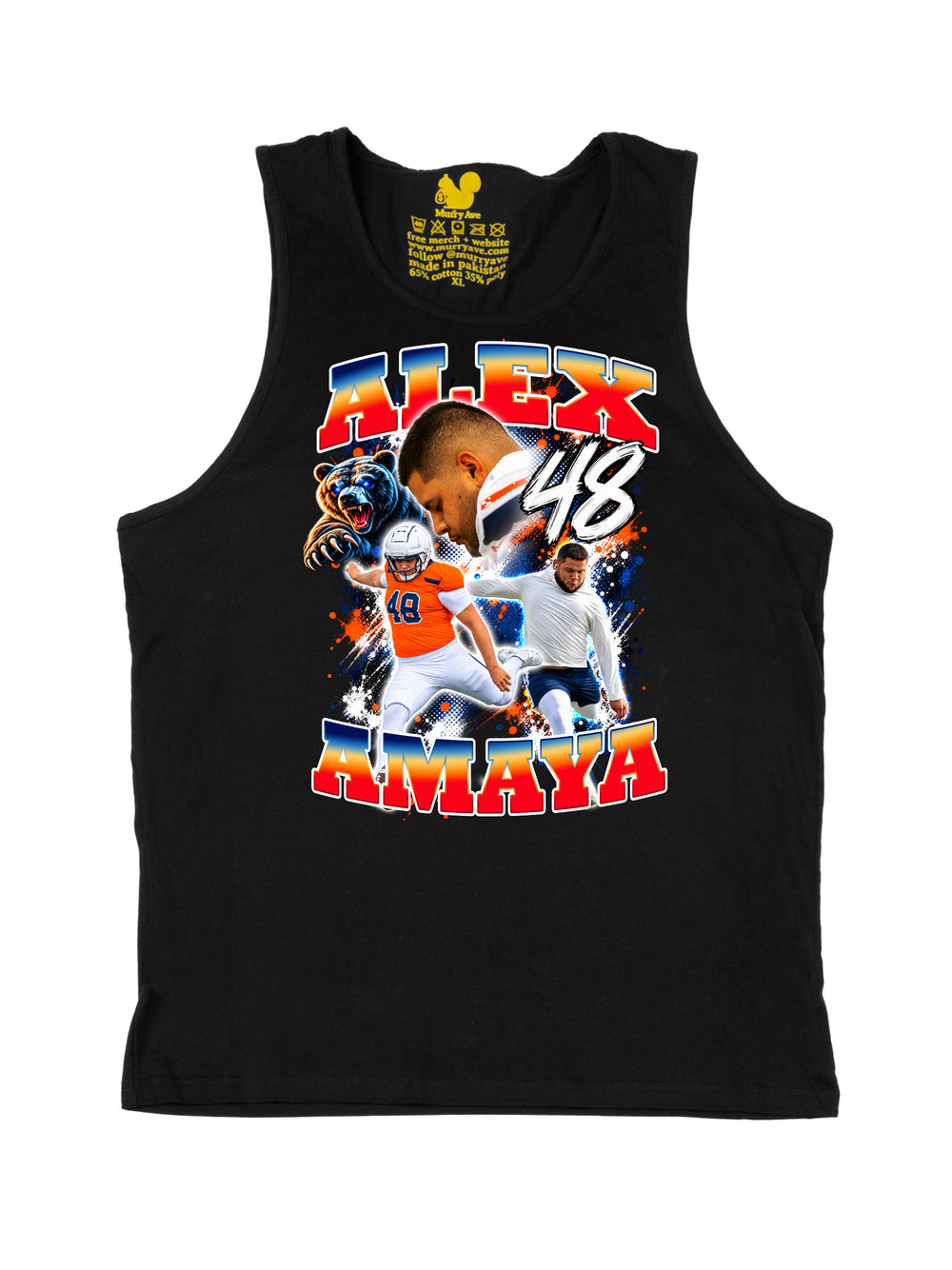 Alex Amaya Collage Tank Top