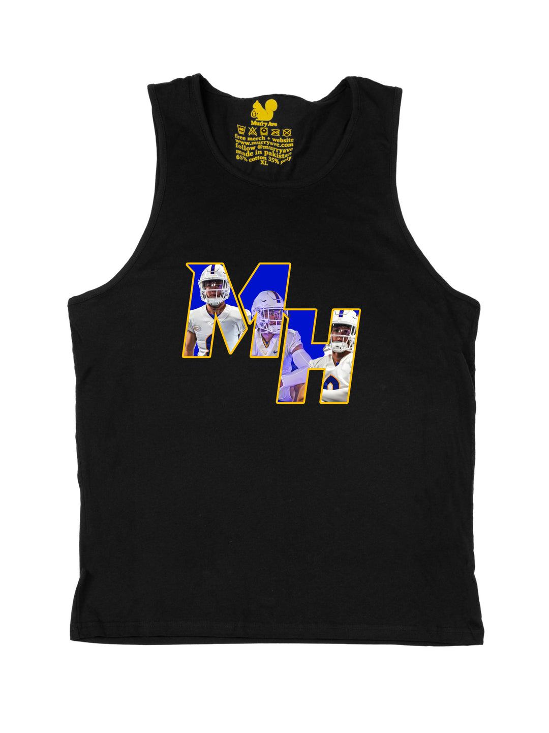 Max Hunt Initials Tank Top