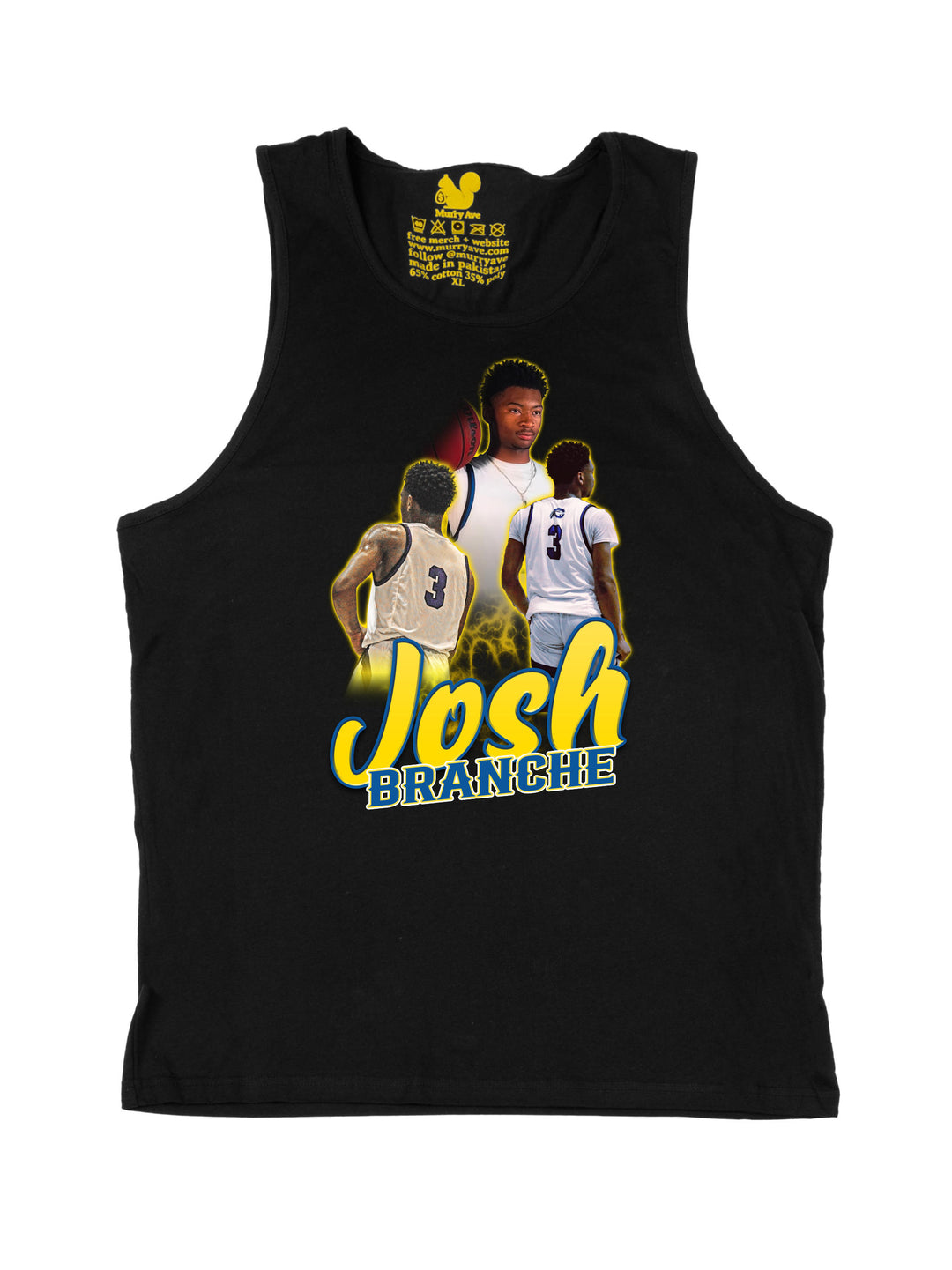 Josh Branche Collage Tank Top