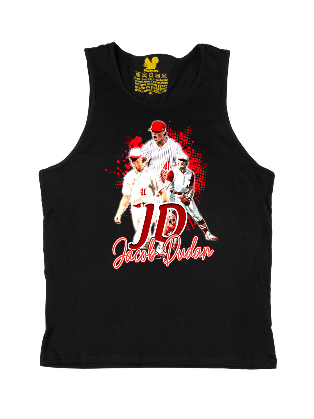 Jacob Dudan Initials Tank Top