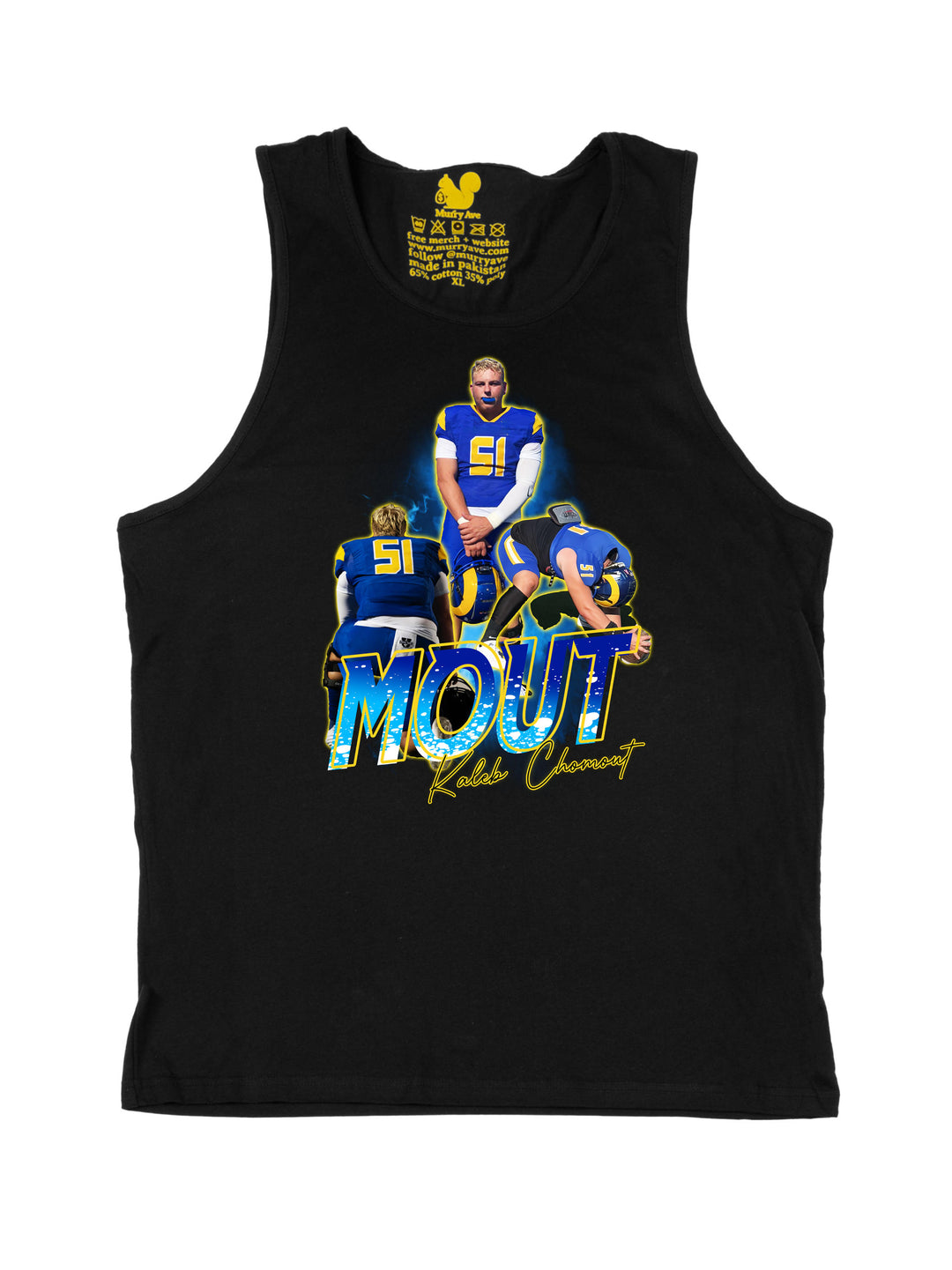 Kaleb Chomout Initials Tank Top