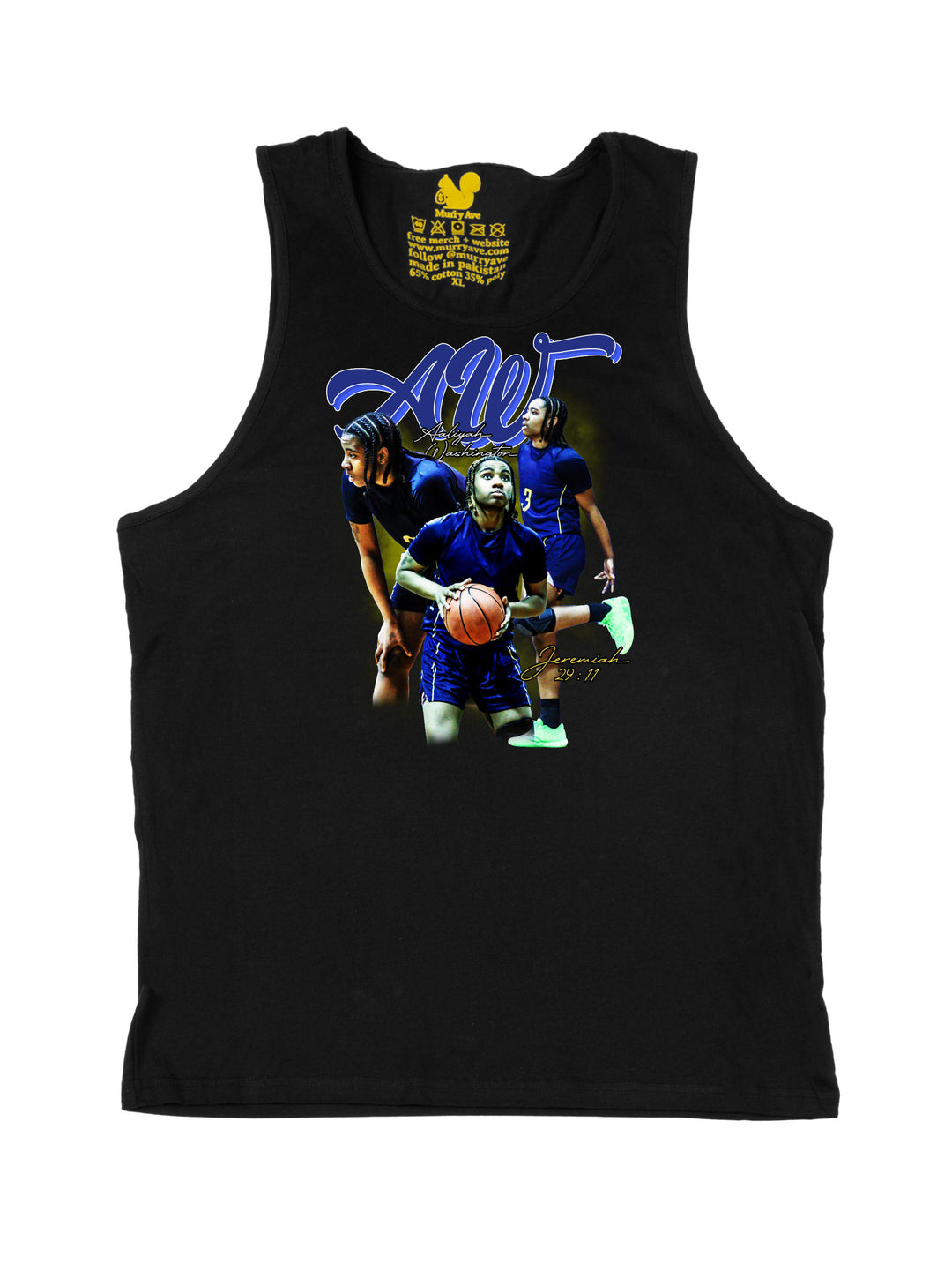 Aaliyah Washington Collage Tank Top