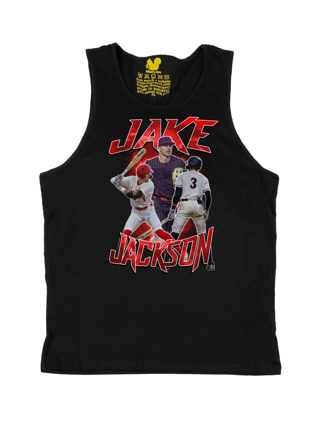 Jake Jackson Collage Tank Top