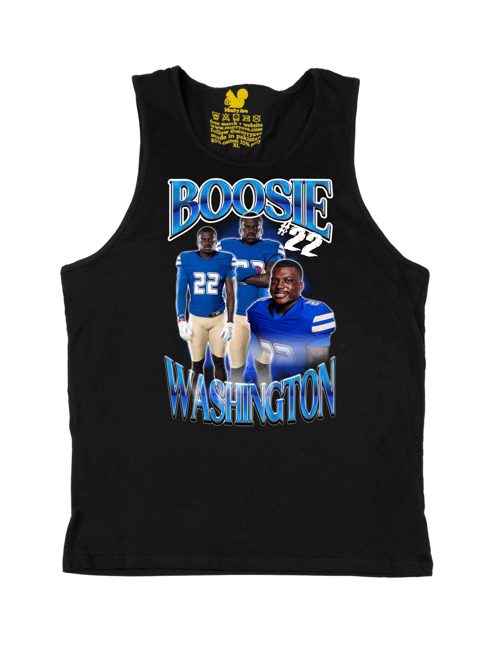 Kelvin Washington Collage Tank Top