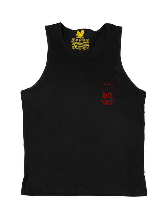 Dead Eyed Demon Silhouette Tank Top