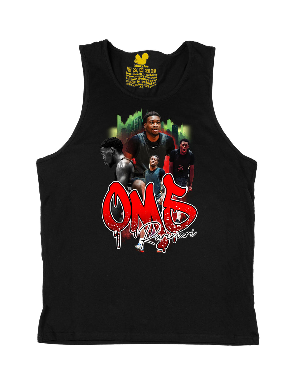 Omari Moore Initials Tank Top