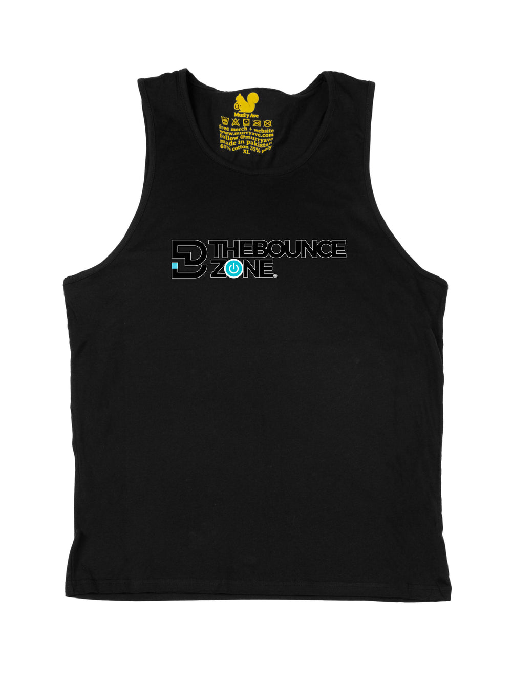 Bounce Zone Black Logo Tank Top