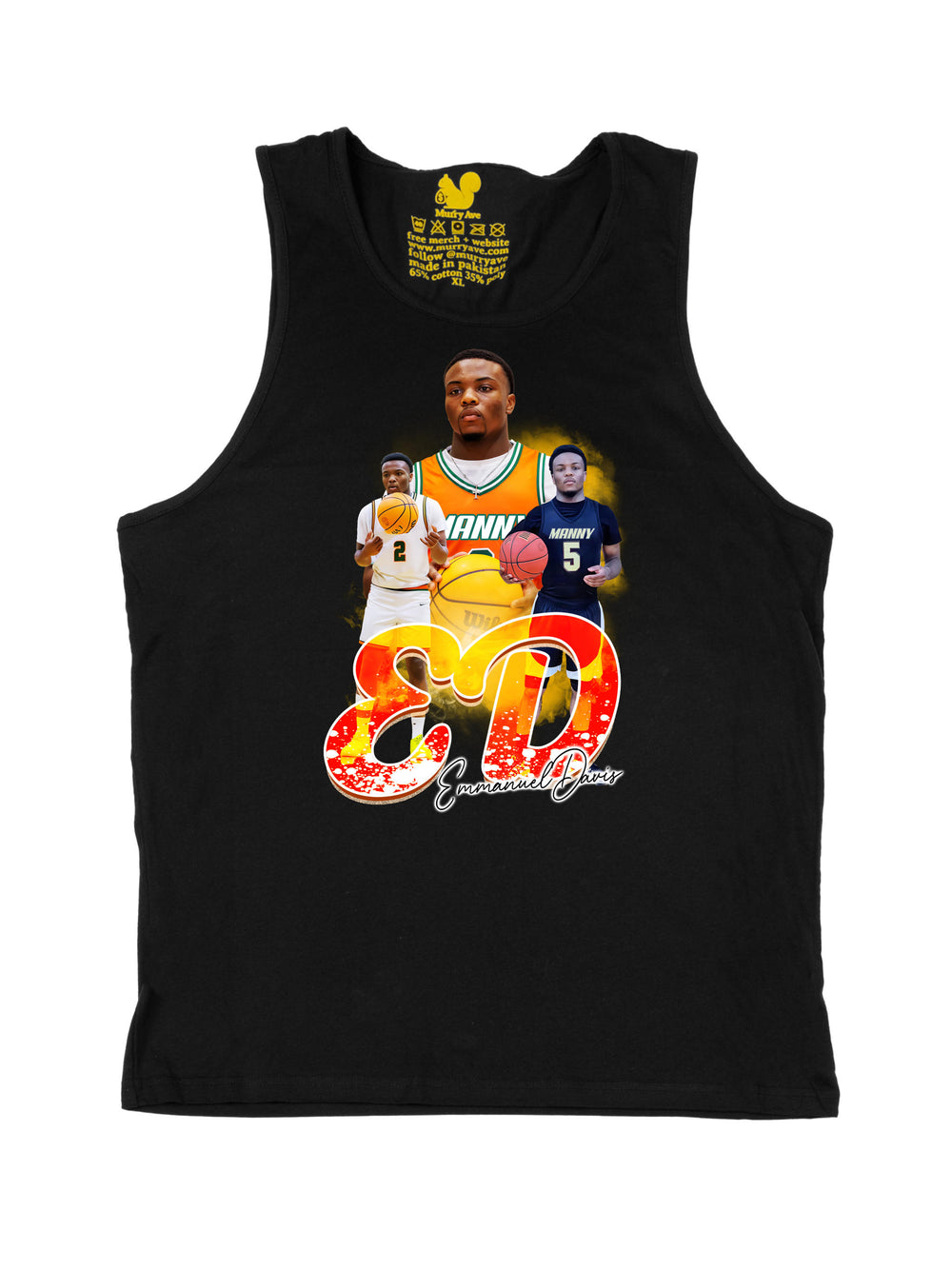Emmanuel Davis Initials Tank Top