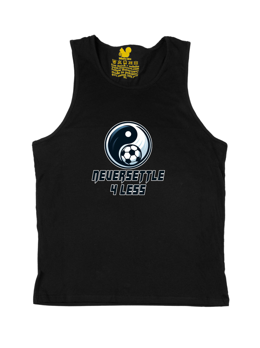 Never Settle 4 Less Logo Tank Top