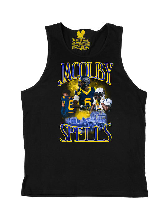 Jacolby Spells Collage Tank Top