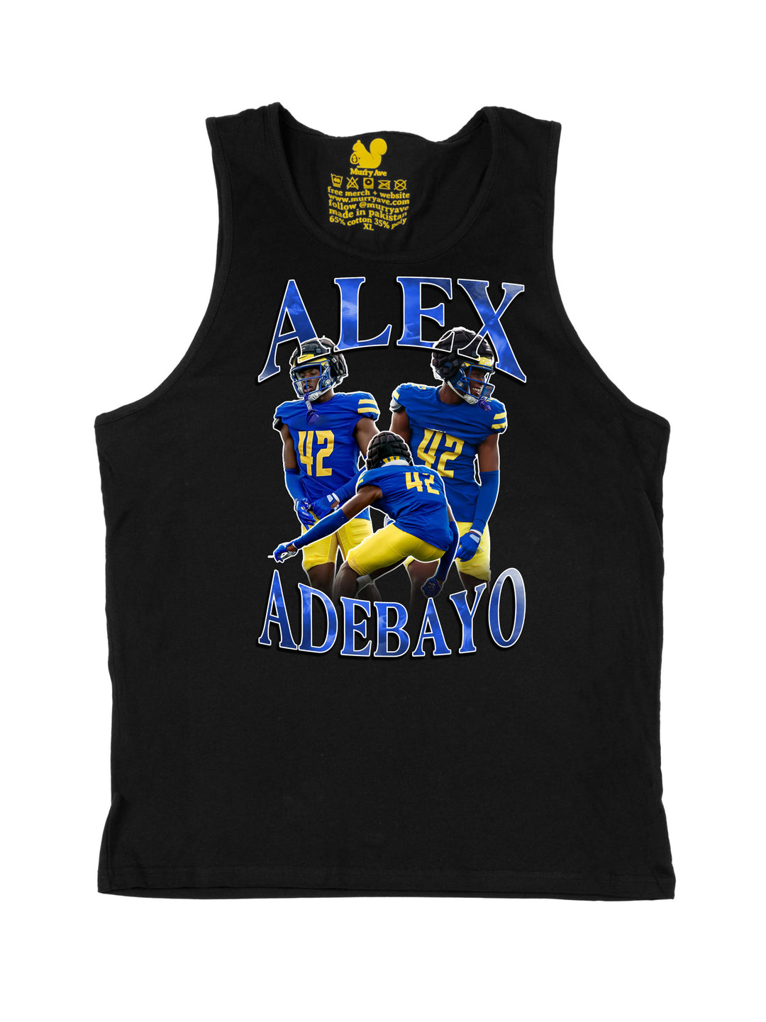 Alex Adebayo Collage Tank Top