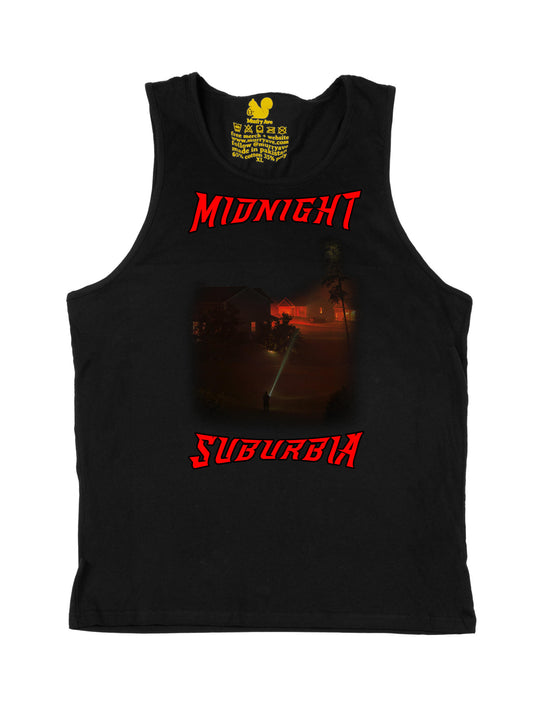 Midnight Suburbia Art B Tank Top