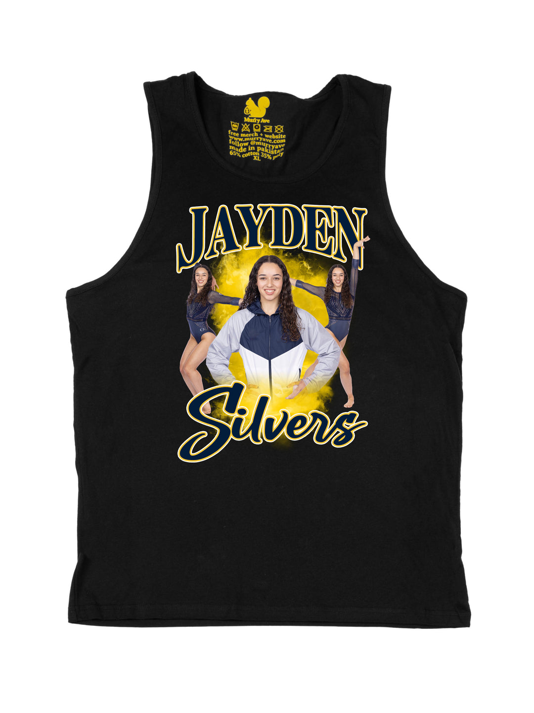 Jayden Silvers Initials Tank Top