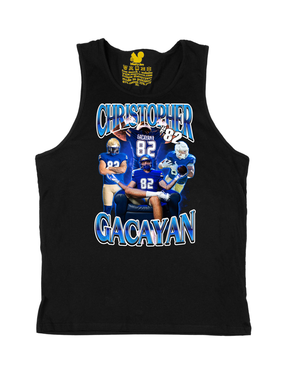 Christopher Gacayan Collage Tank Top