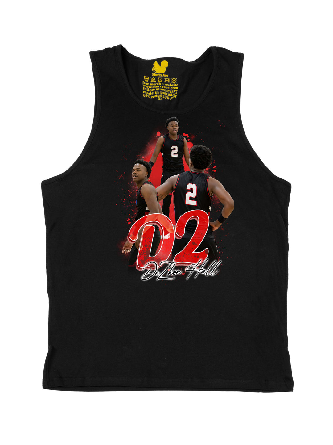 Dezhon Hall Collage Tank Top