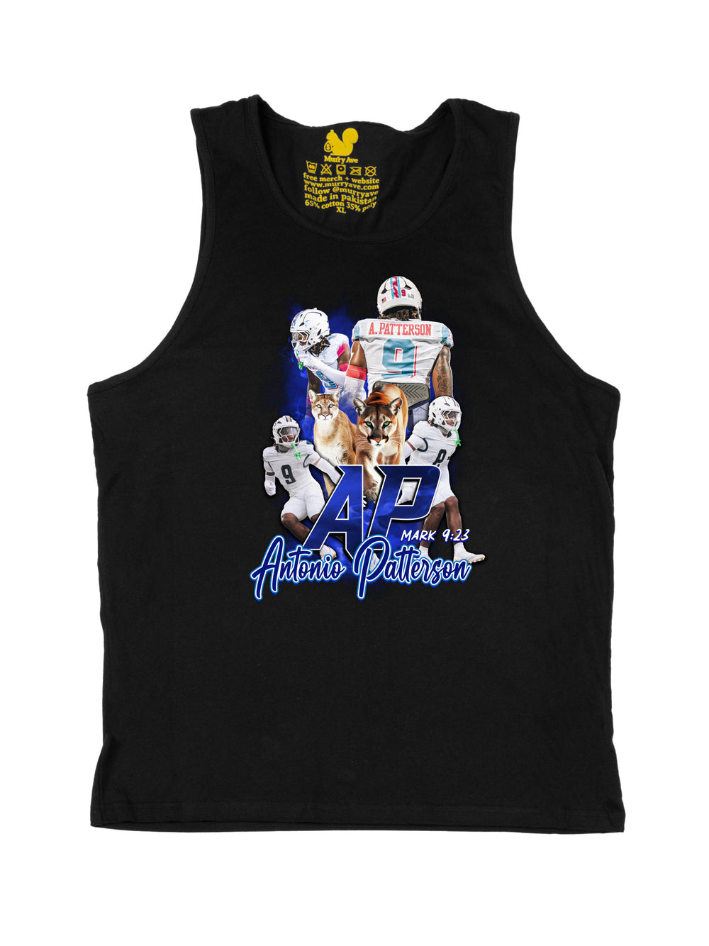Antonio Patterson Initials Tank Top