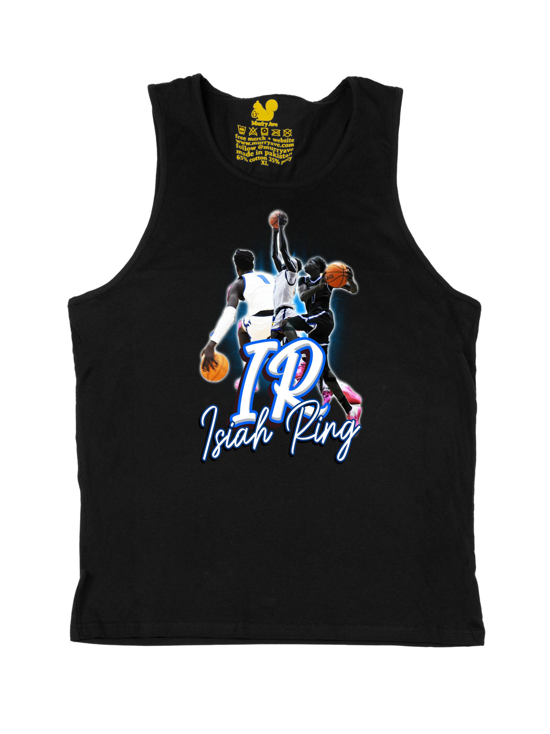 Isiah Ring Initials Tank Top