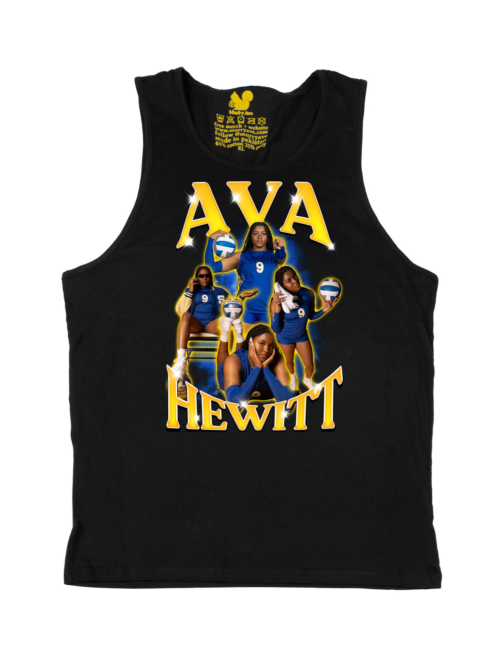 Ava Hewitt Collage Tank Top