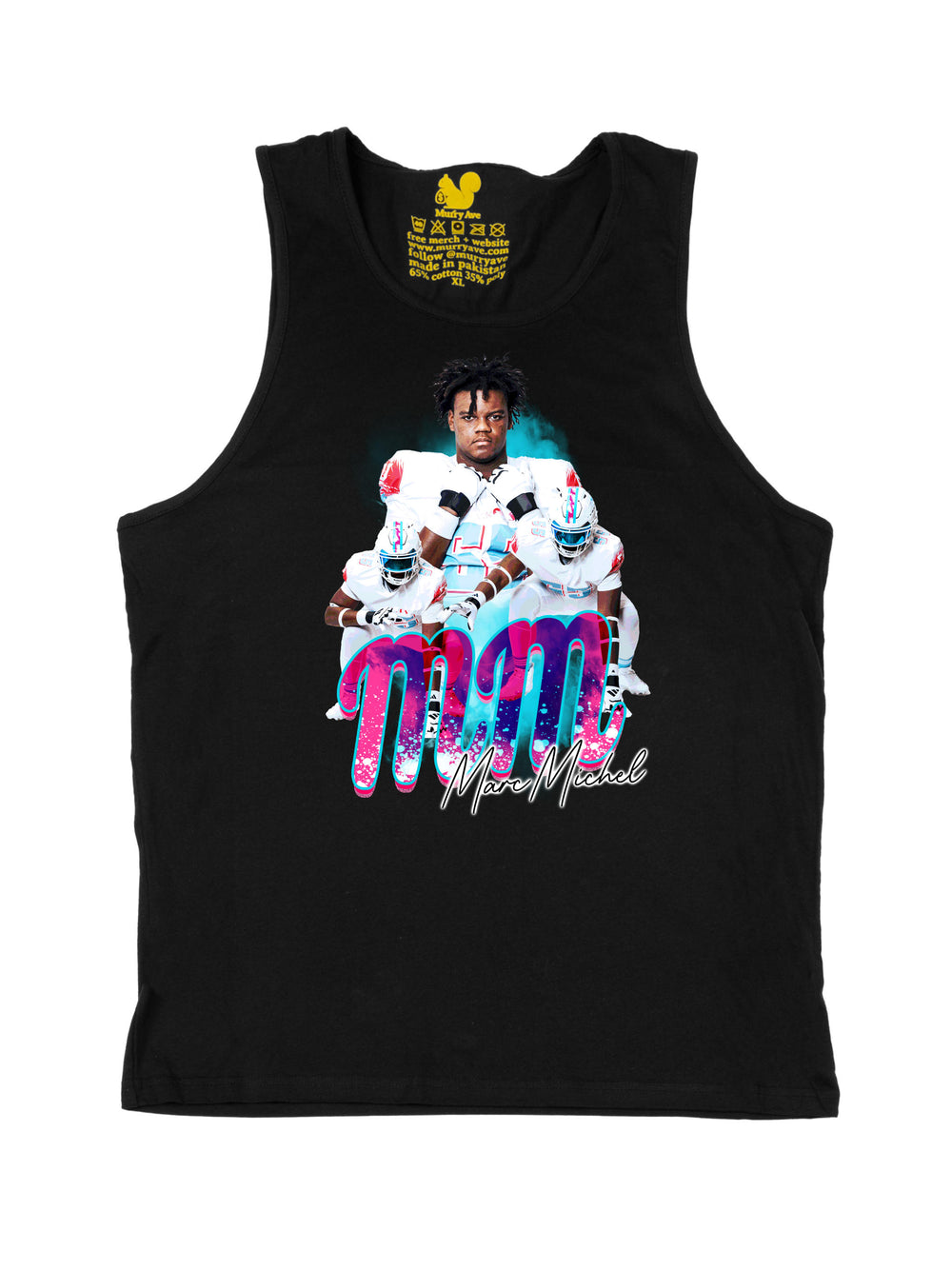 Marc Michel Initials Tank Top