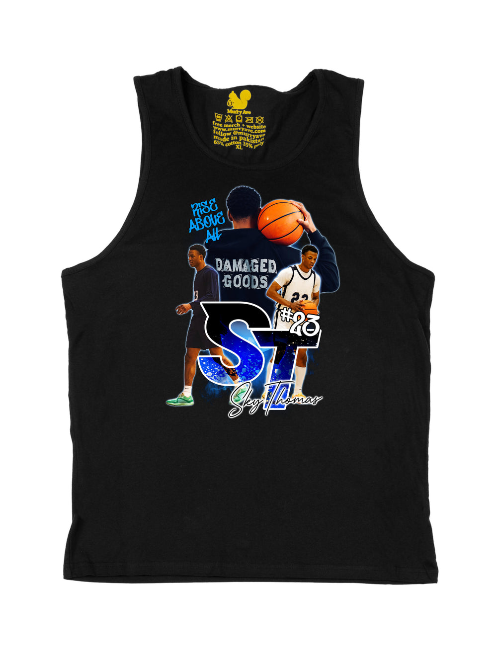Sky Thomas Initials Tank Top