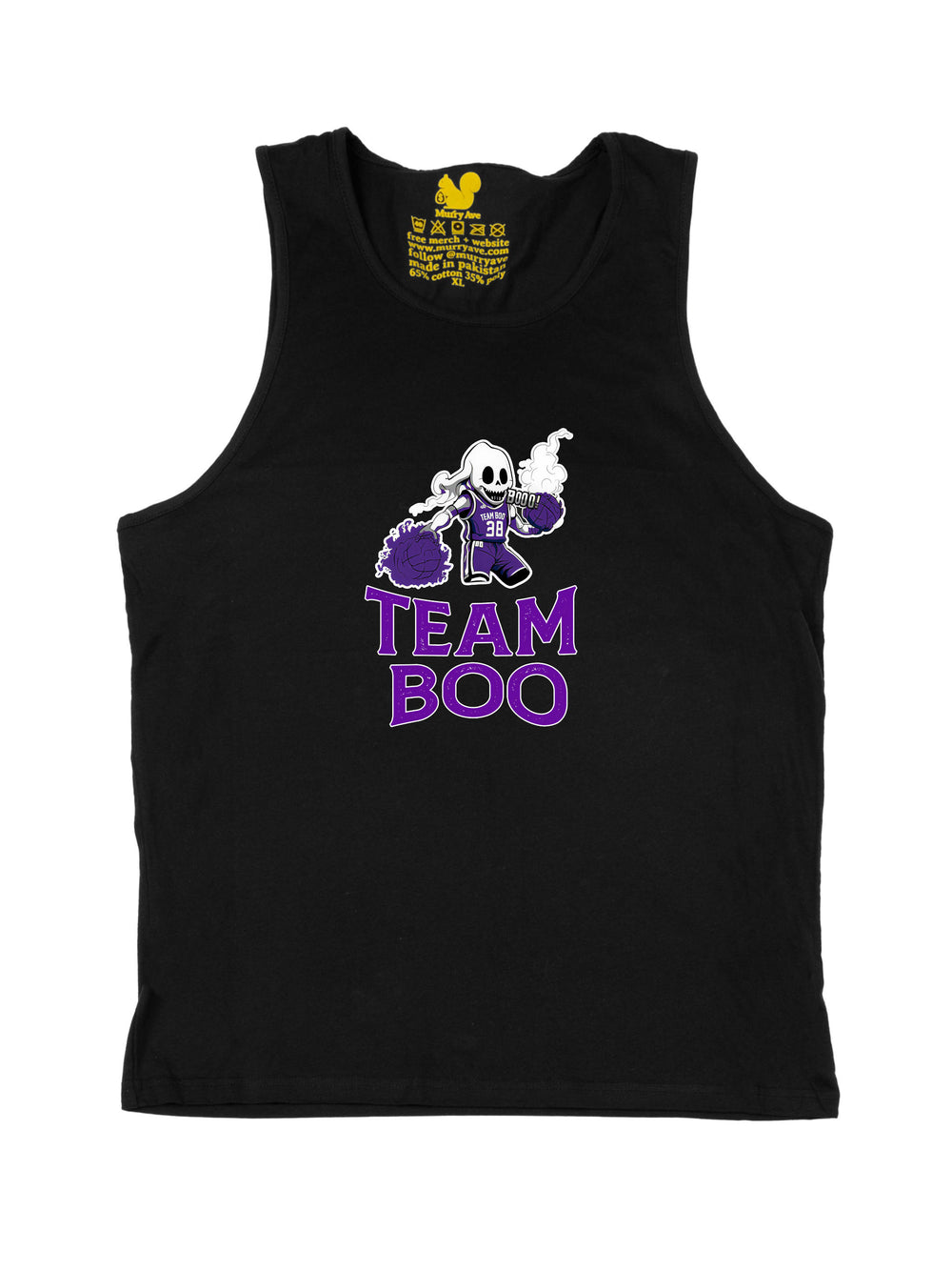 Team Boo Ghost Player Logo Tank Top