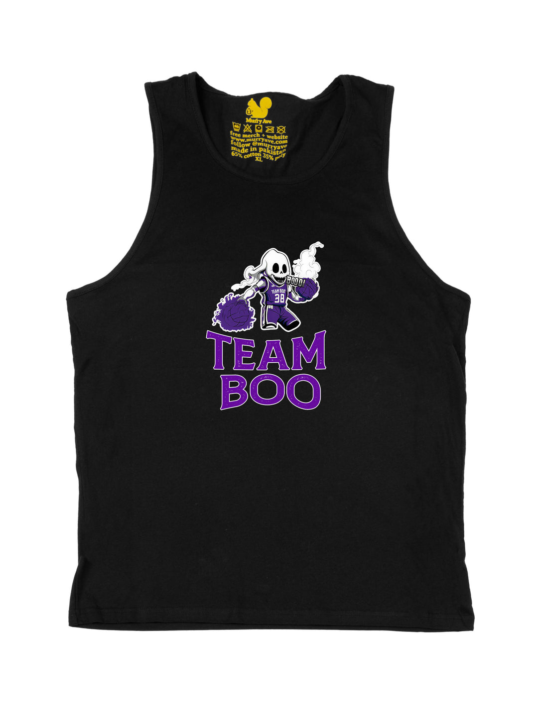 Team Boo Ghost Player Logo Tank Top