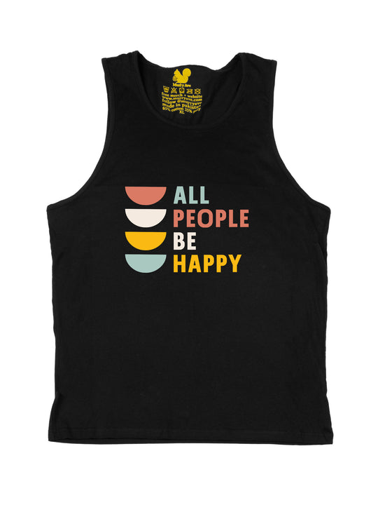 All People Be Happy Tank Top