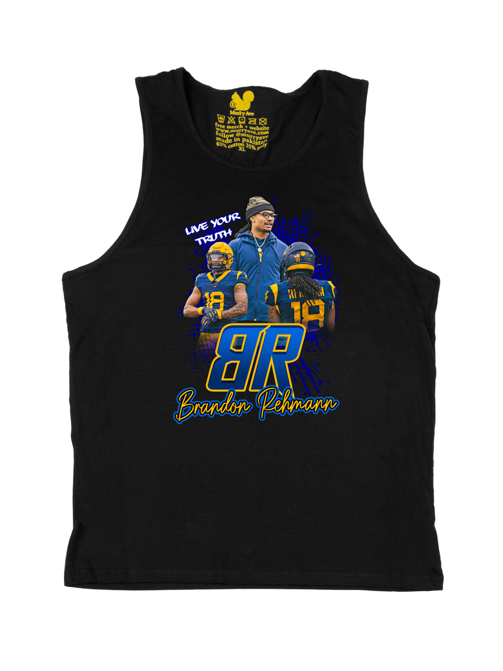 Brandon Rehmann Initials Tank Top