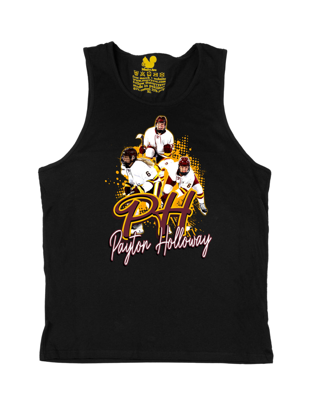 Payton Holloway Initials Tank Top