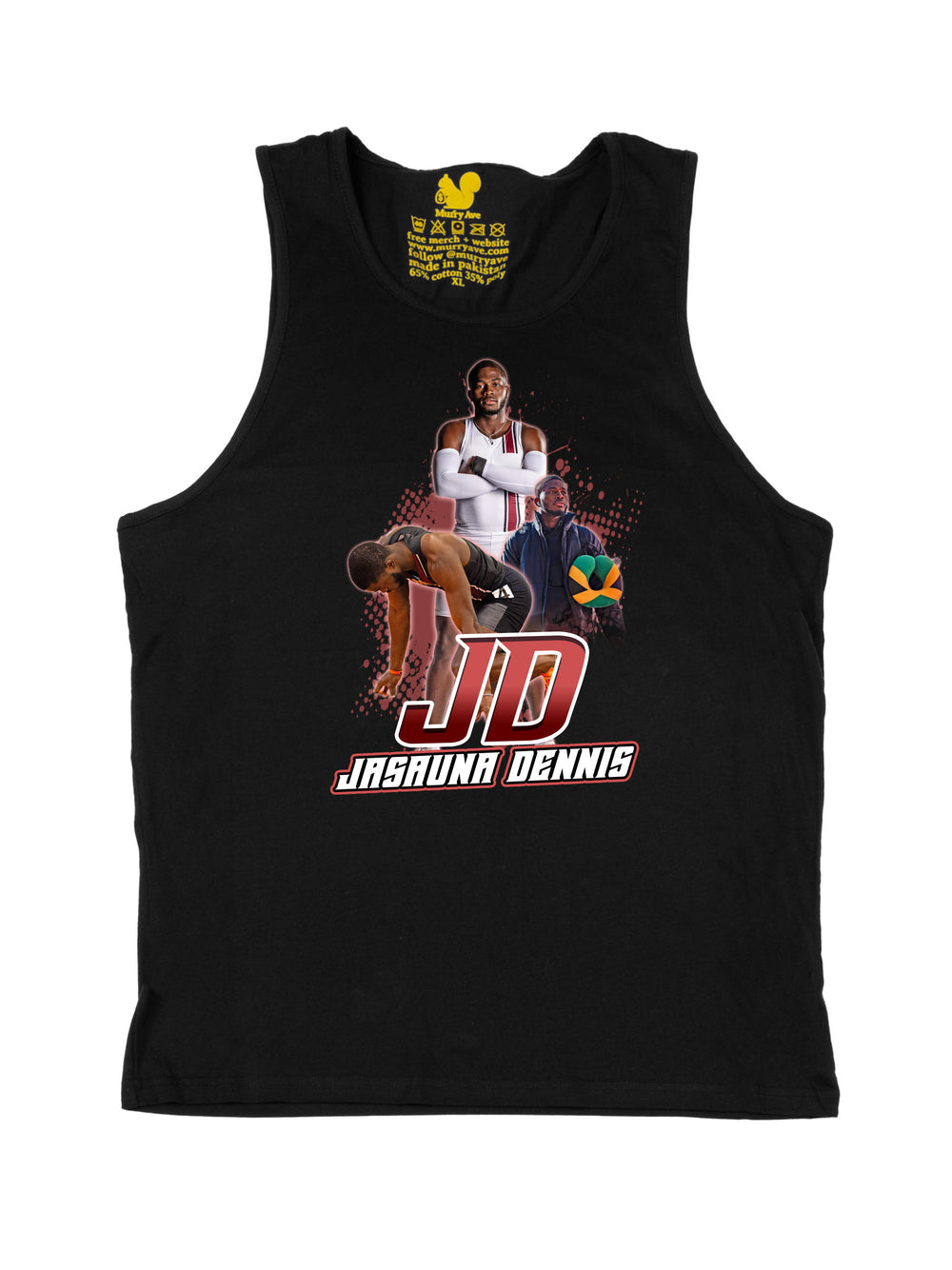 Jasauna Dennis Initials Tank Top