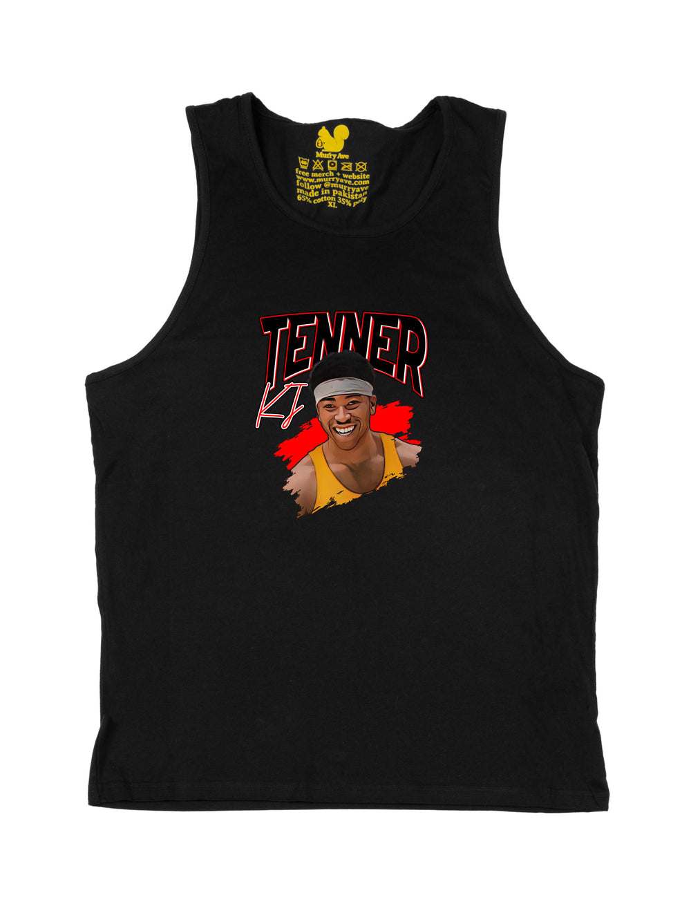 KJ Tenner Cartoon  Tank Top